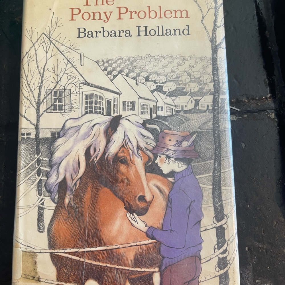 The Pony Problem by Barbara Holland Book
